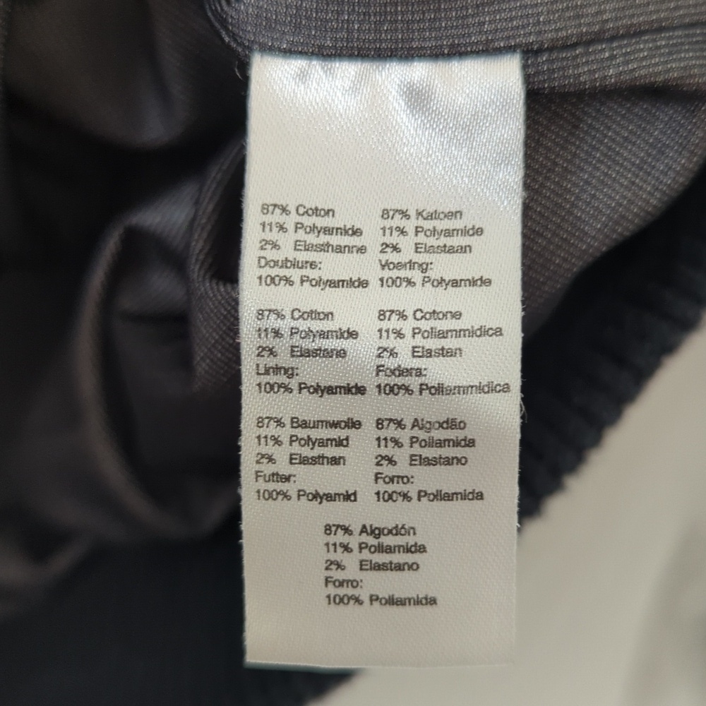 Lacoste Sport Lightweight Knit Full Zip Mock Neck Lined Golf Jacket Black 36 S - Picture 5 of 11